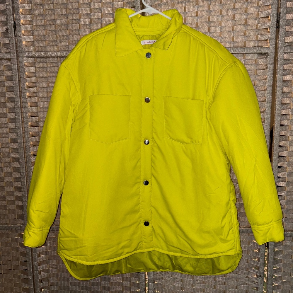 Bright bomber jacket